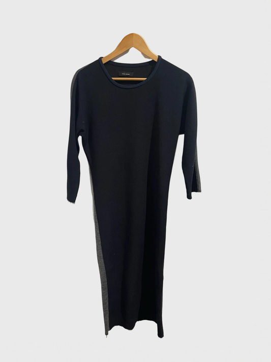Robe Isabel Marant bleu marine T.36