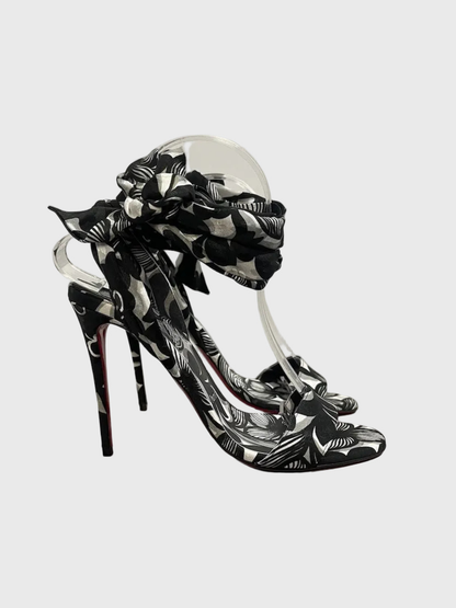 Sandales Christian Louboutin noires T.38