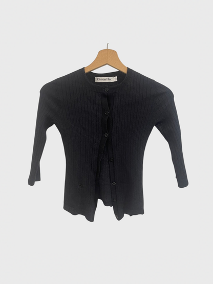 Cardigan Dior noir T.XS