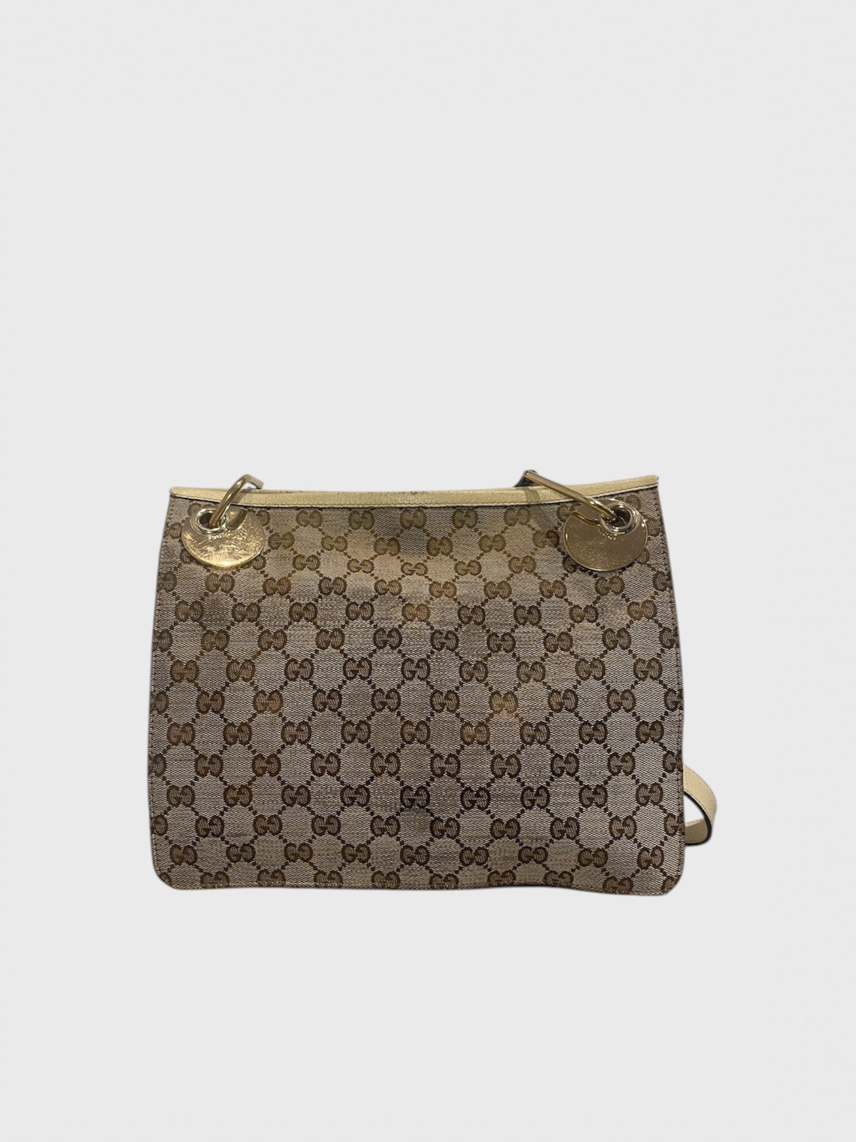 Sac Gucci toile GG beige