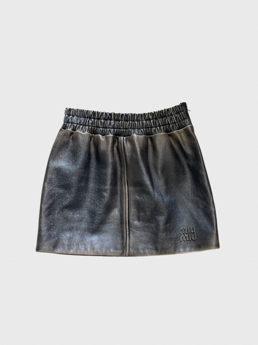 Jupe Miu Miu marron T.36