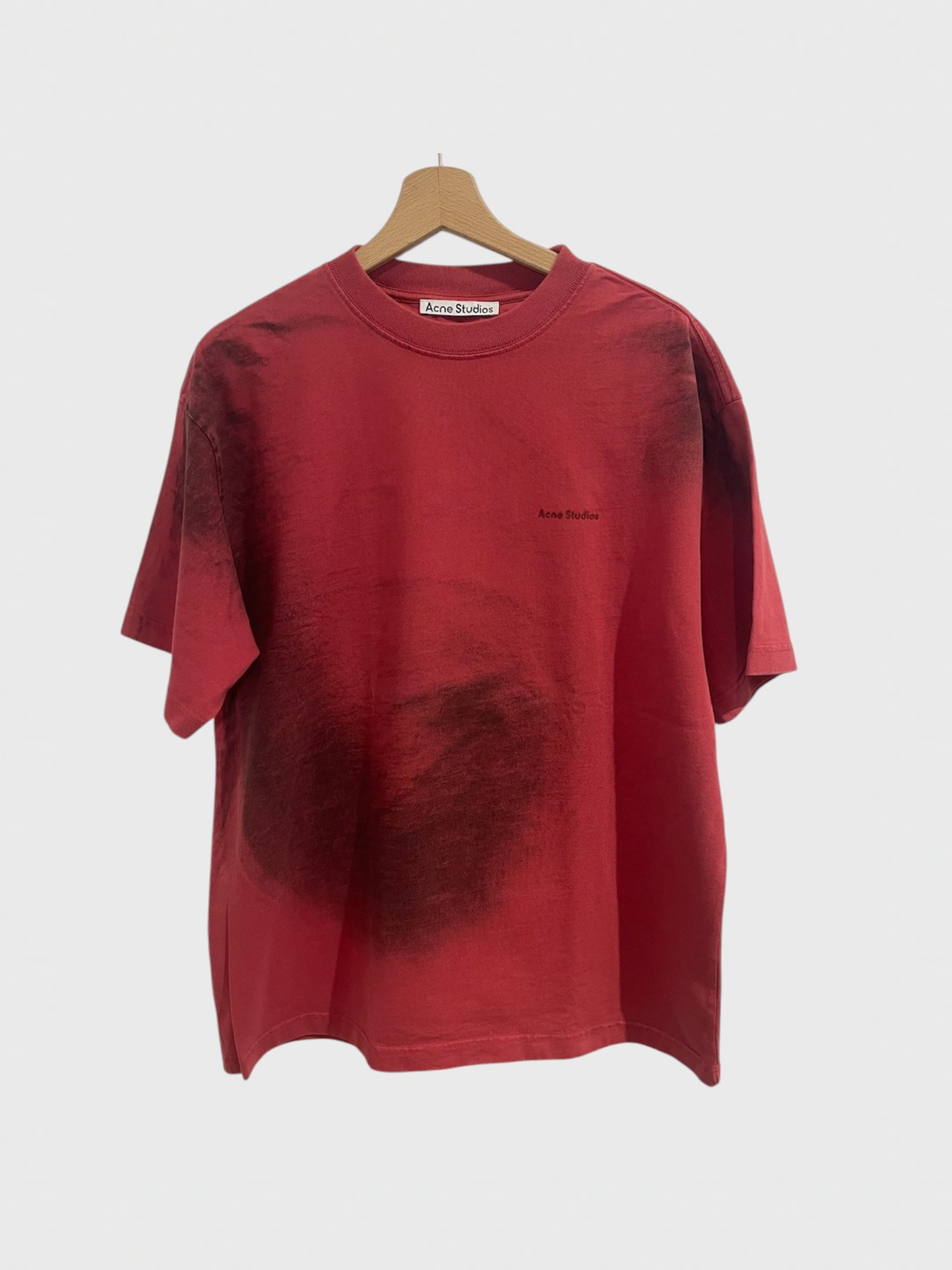 T-shirt Acne Studios rouge T.XXS