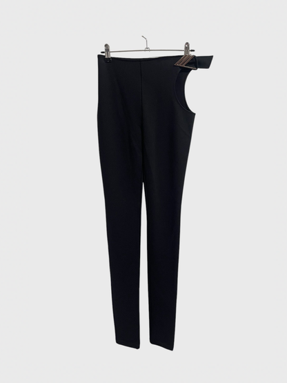 Legging The Attico noir T.34