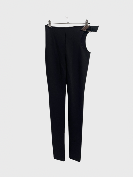 Legging The Attico noir T.34