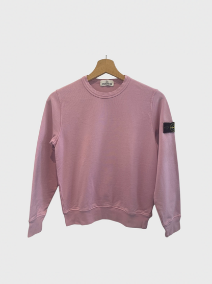 Sweat Stone Island rose T.10 ans