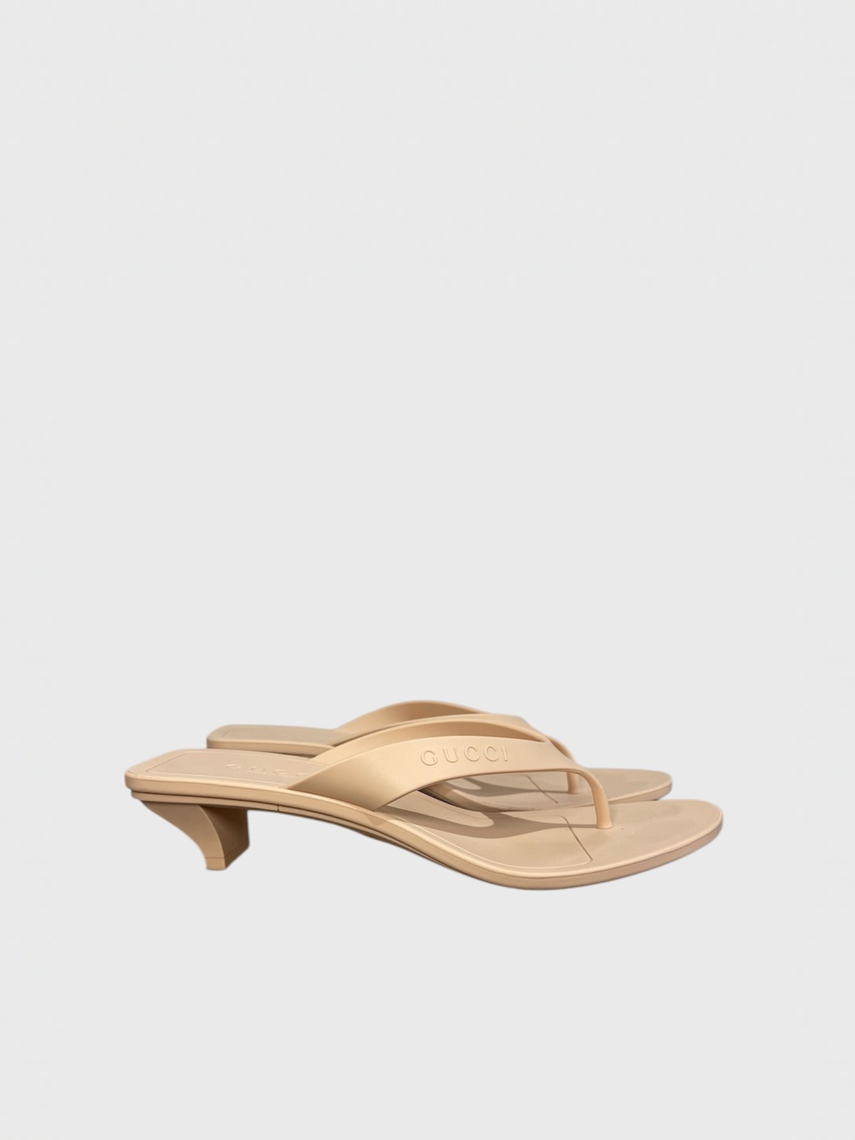 Tongs Gucci Vittoria beige T 37