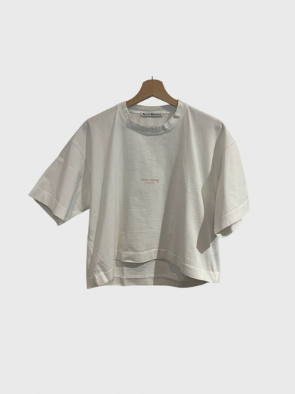 T-shirt Acne Studios blanc T.XXS