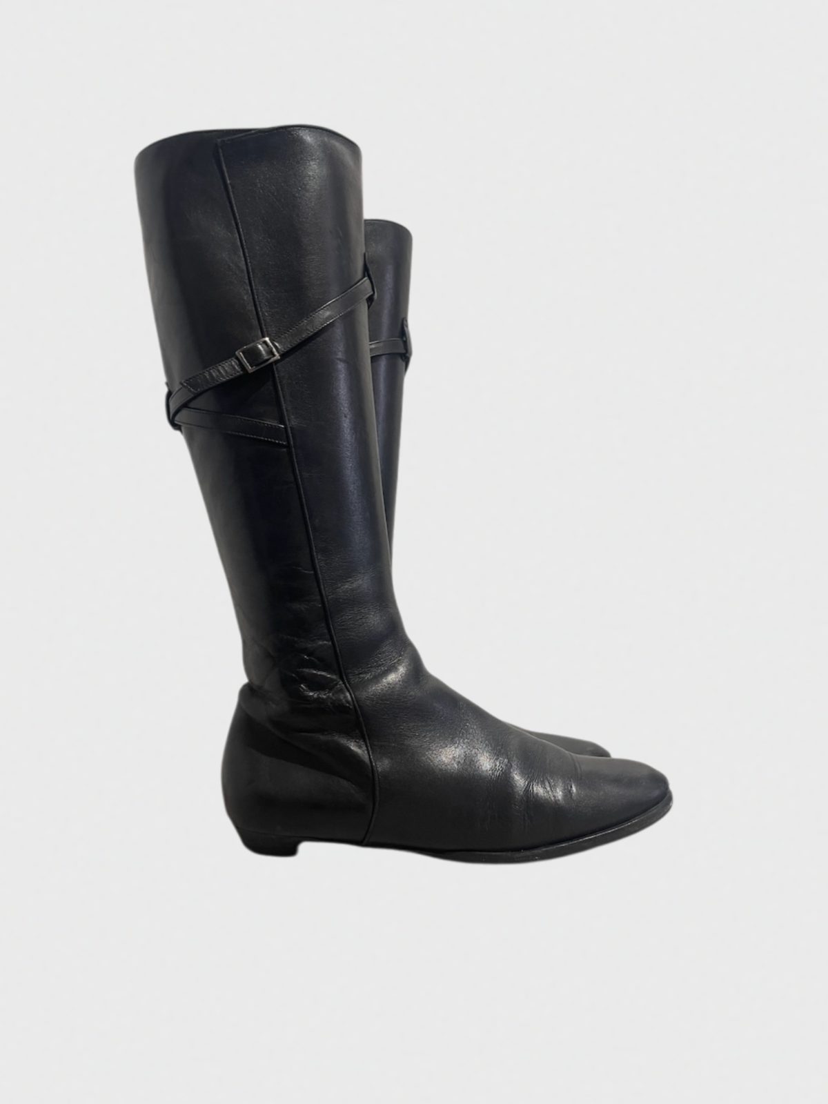 Bottes Jimmy Choo noires T.38,5