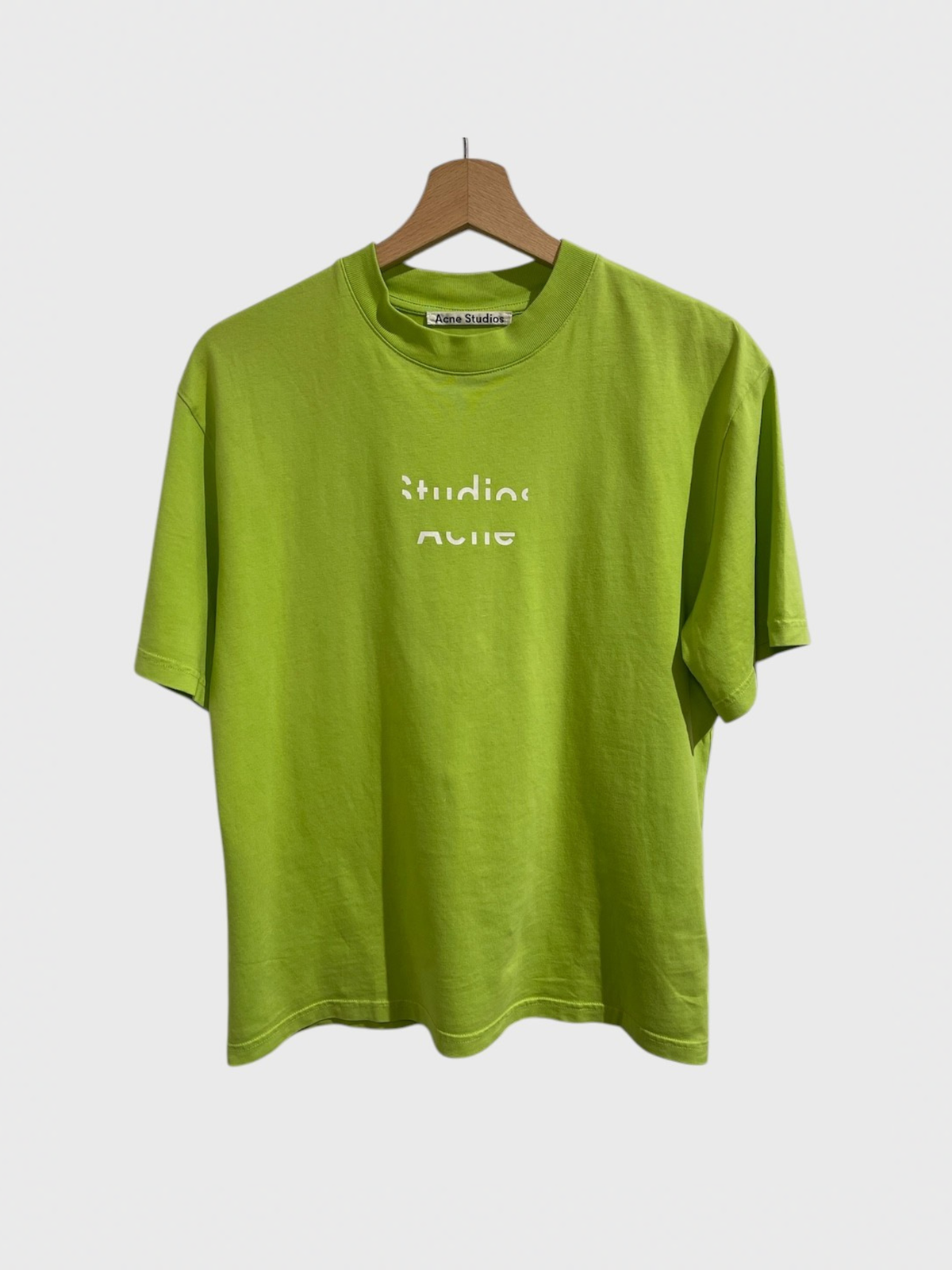 T-shirt Acne Studios vert T.XS