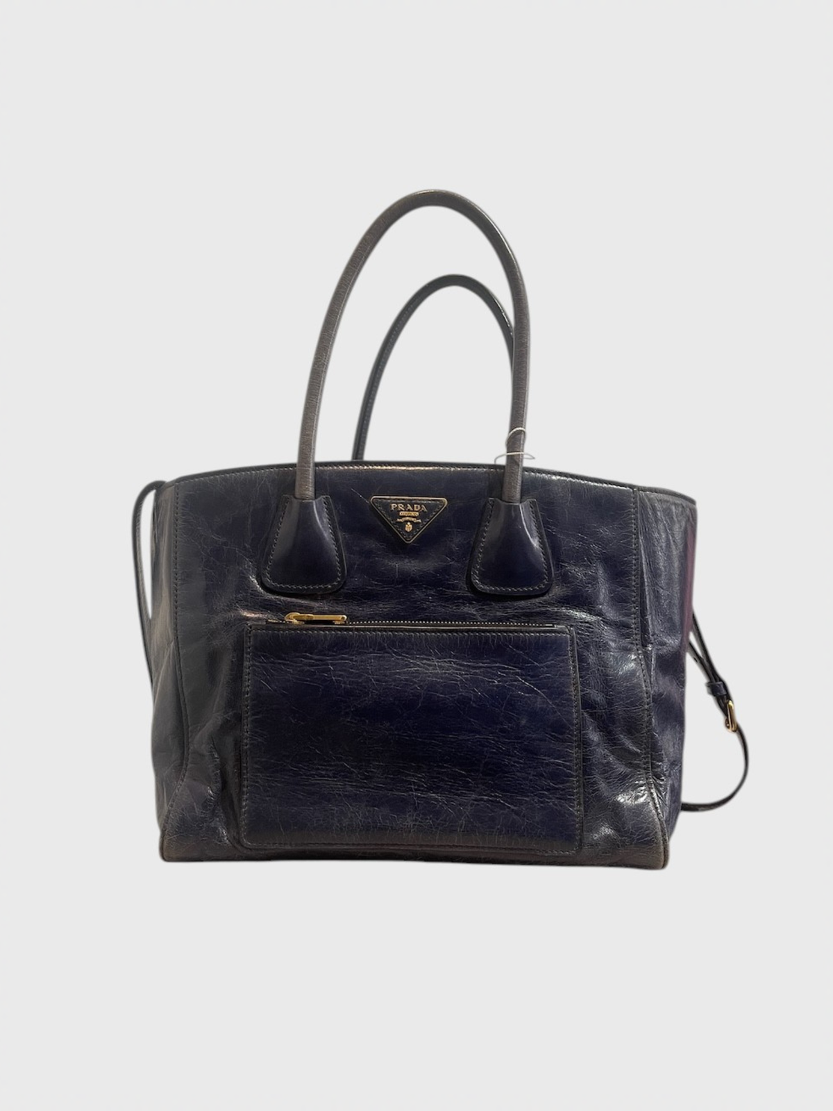 Sac Prada bleu marine