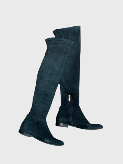 Cuissardes Jimmy Choo noires T.36,5