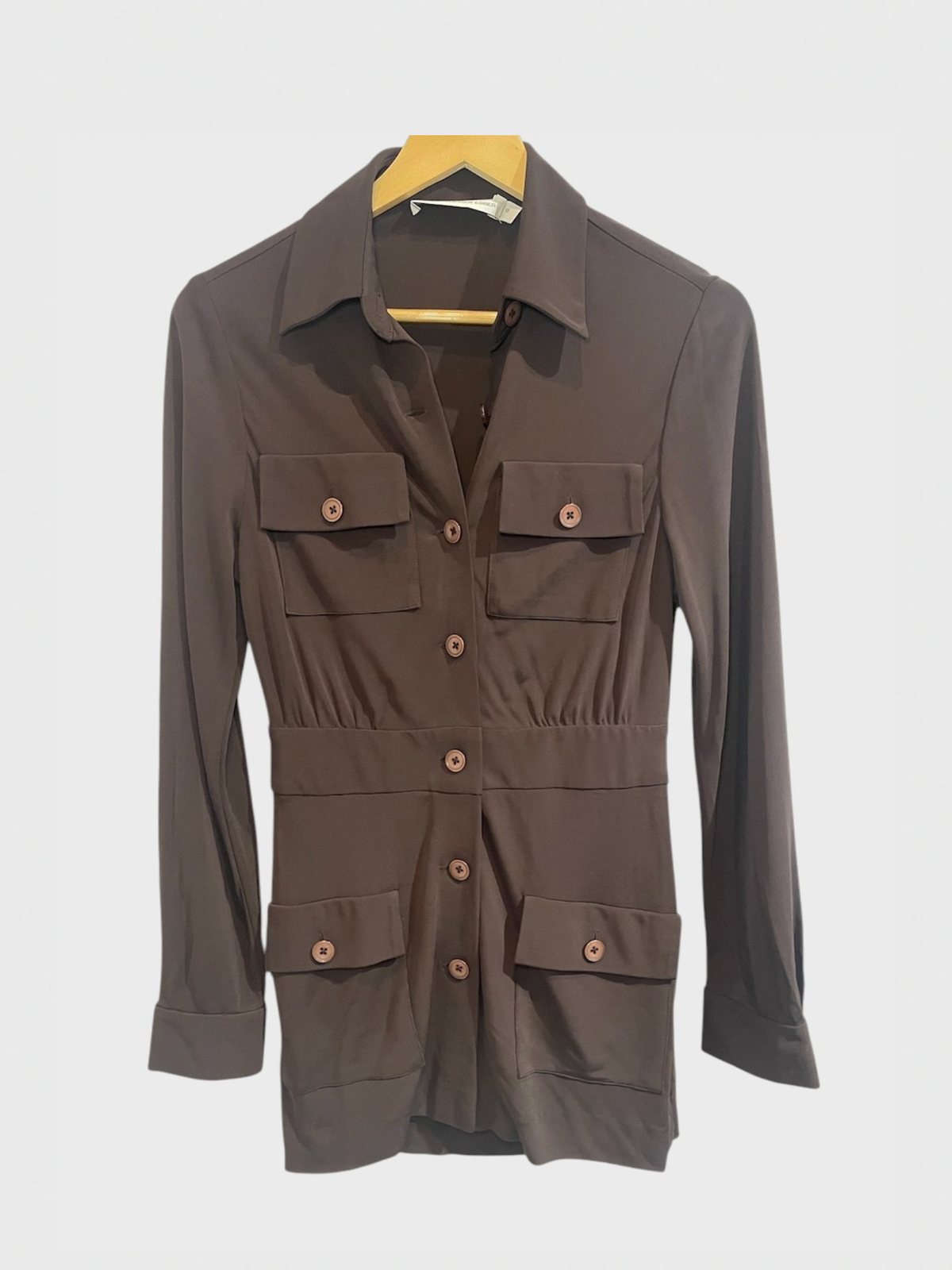 Robe Christopher Esber marron T.40
