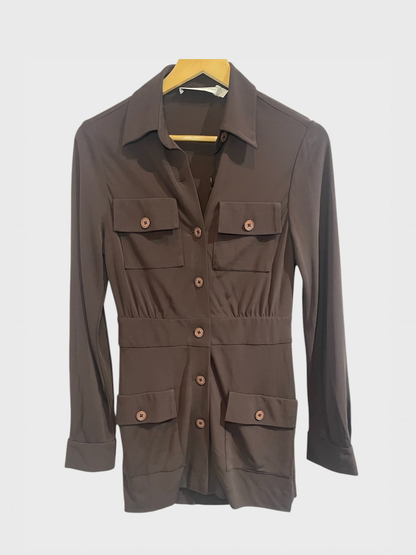 Robe Christopher Esber marron T.40