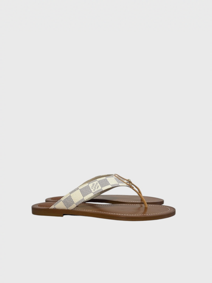 Sandales Louis Vuitton Azur Sunny T.38,5