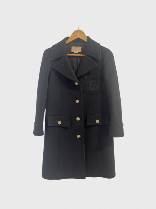 Manteau Gucci noir T.34