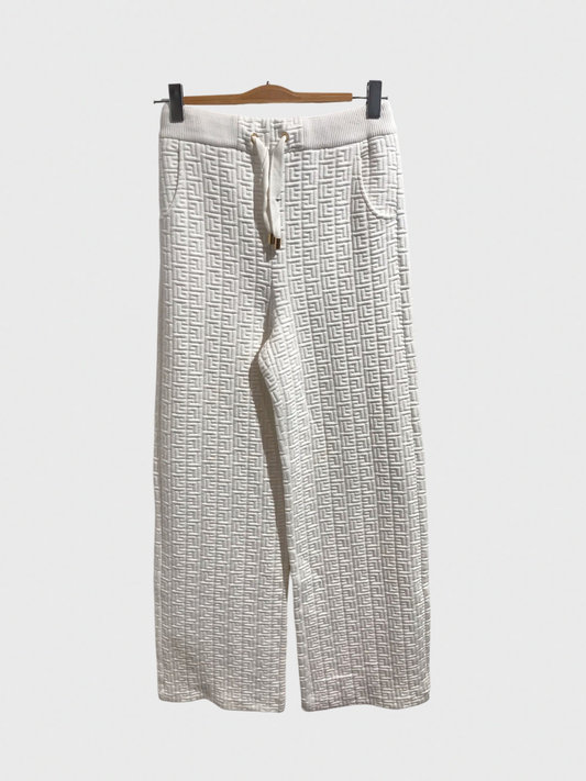 Pantalon Balmain blanc T.36