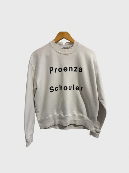 Sweat Proenza Schouler blanc T.XS