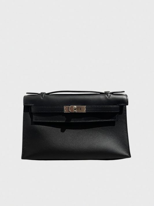Pochette Hermès Kelly Noir