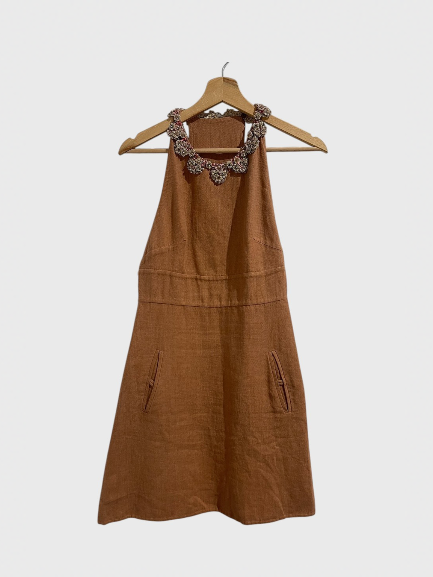 Robe Valentino camel T.36