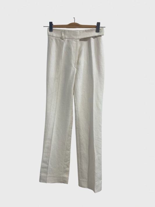 Pantalon Lanvin blanc T.38