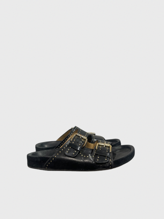 Sandales Isabel Marant noires T.37