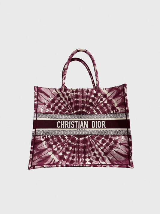 Sac cabas Dior Book Tote violet