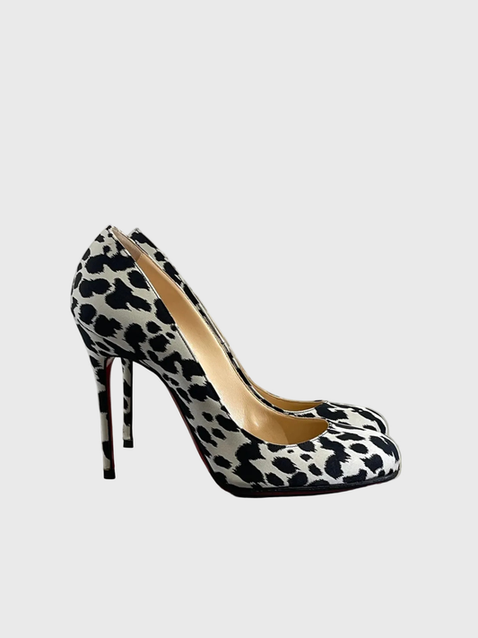 Escarpins Christian Louboutin léopard T.39
