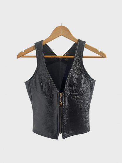 Top Louis Vuitton noir T.36