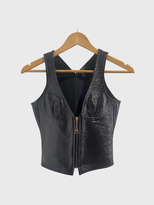 Top Louis Vuitton noir T.36