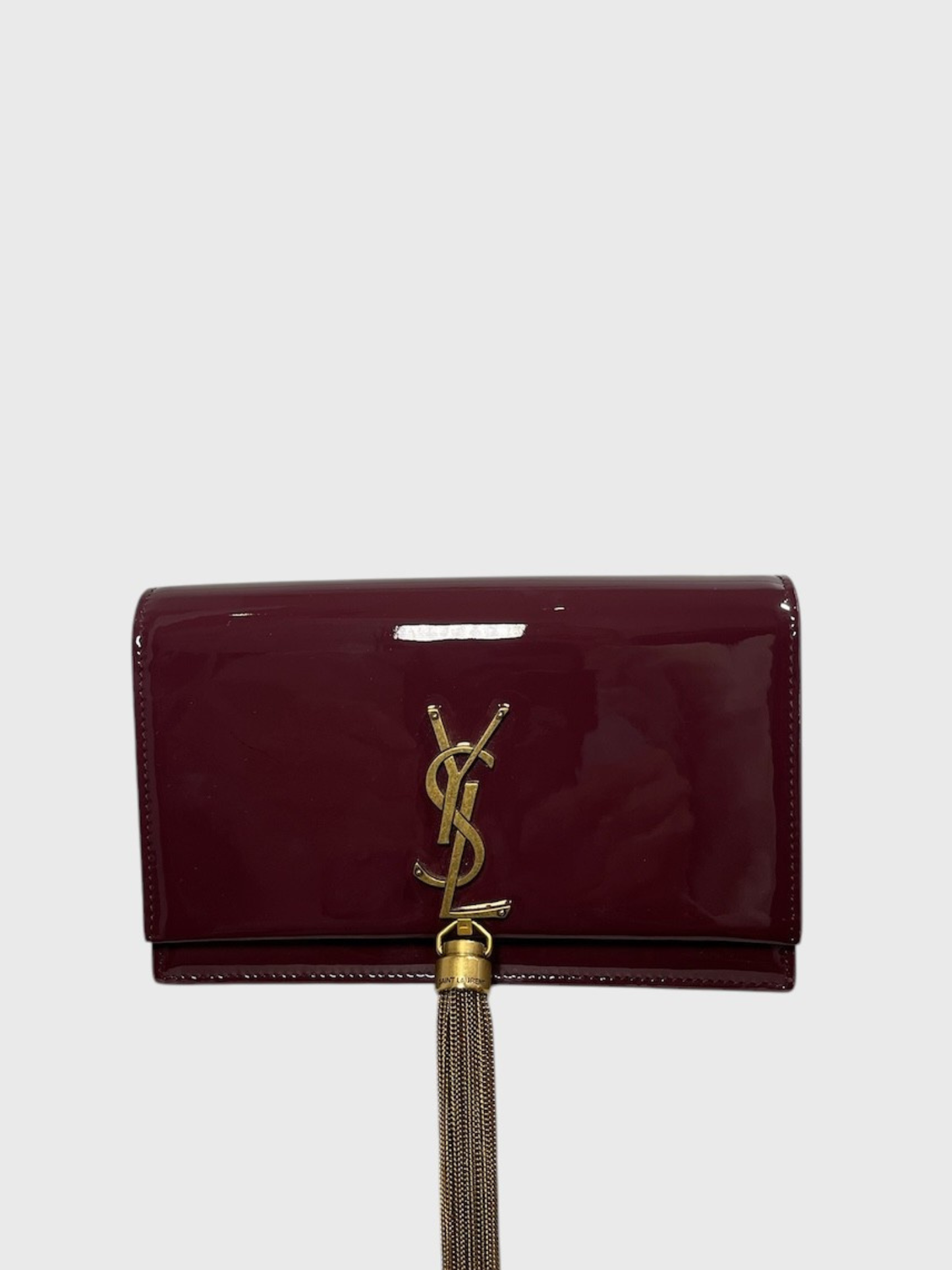 Sac Saint Laurent Kate Tassel bordeaux