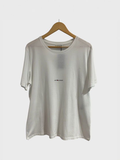 T-shirt Saint Laurent blanc T.XL