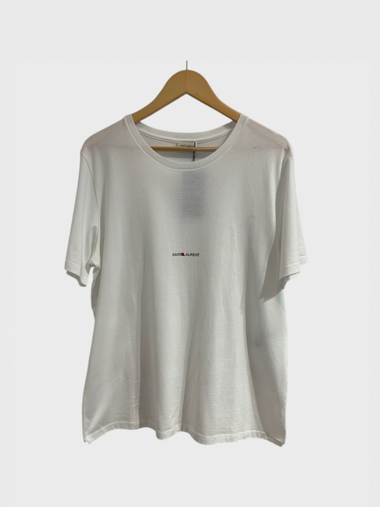 T-shirt Saint Laurent blanc T.XL