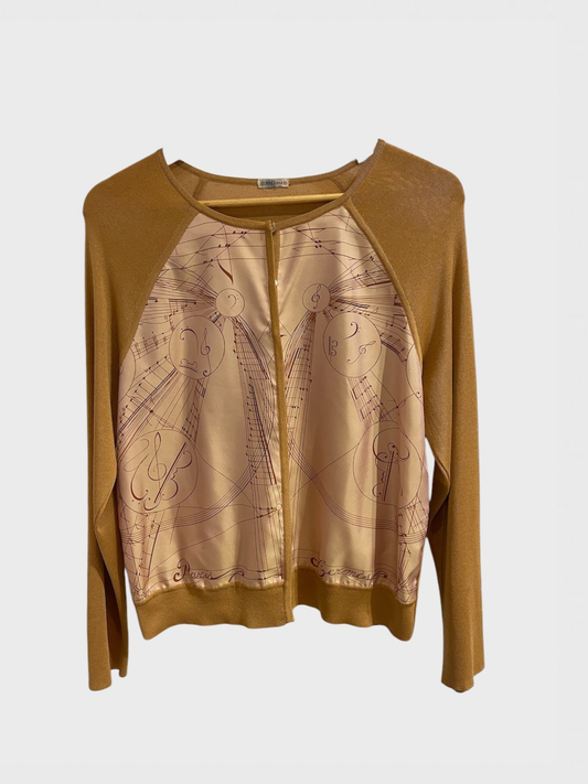 Cardigan Hermès beige T.M