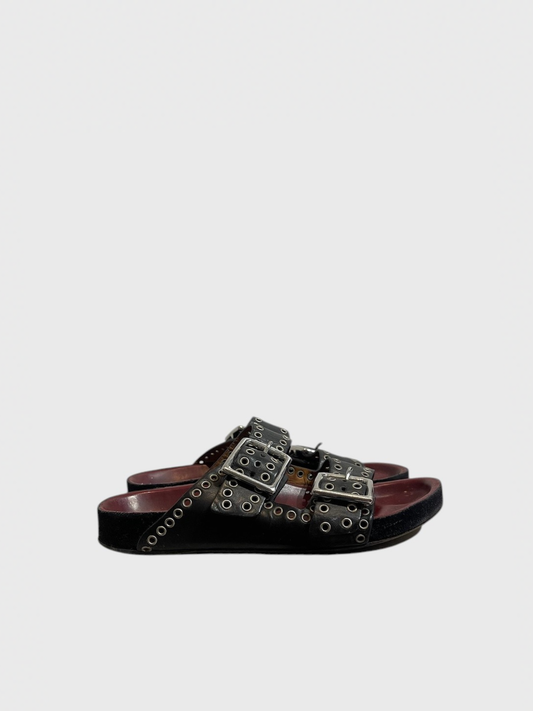 Sandales Isabel Marant noires T.35