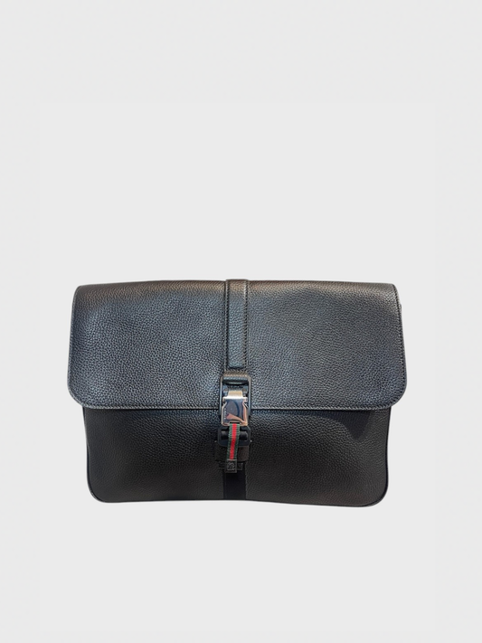 Porte-documents Gucci noir