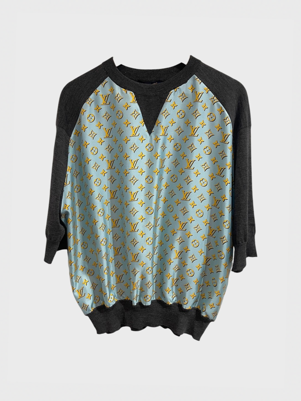 Pull Louis Vuitton gris T.XL