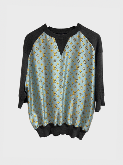 Pull Louis Vuitton gris T.XL