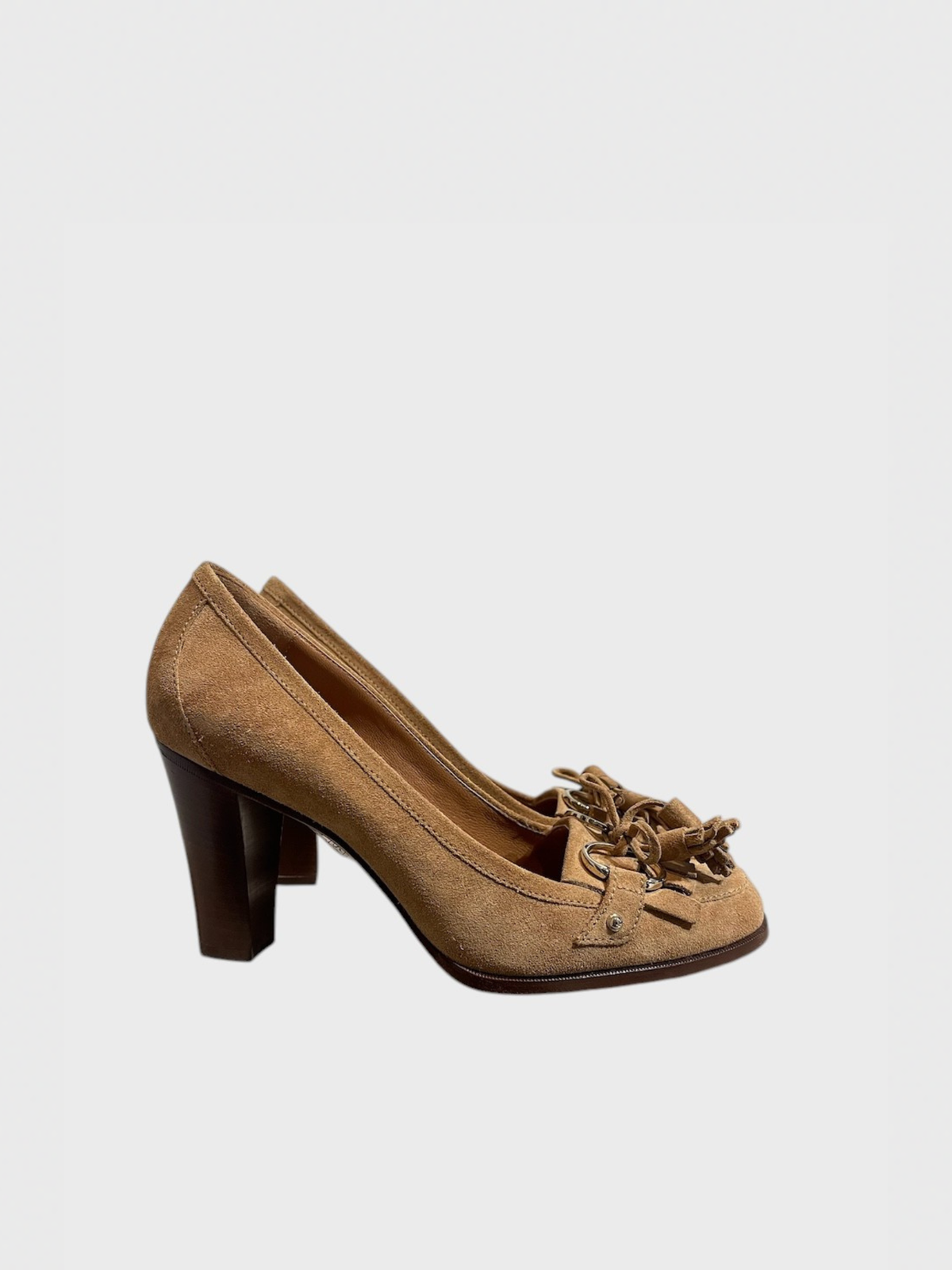 Escarpins Gucci beiges T.37,5