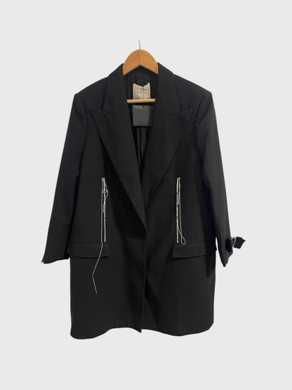 Manteau Lanvin noir T.M.
