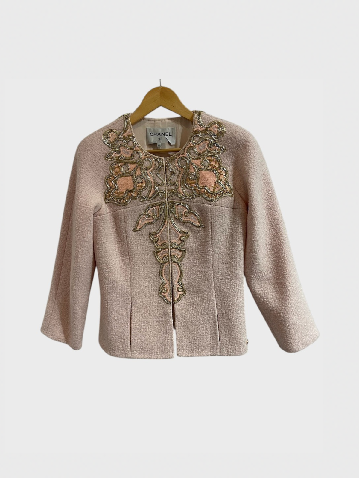 Veste Chanel rose T.36