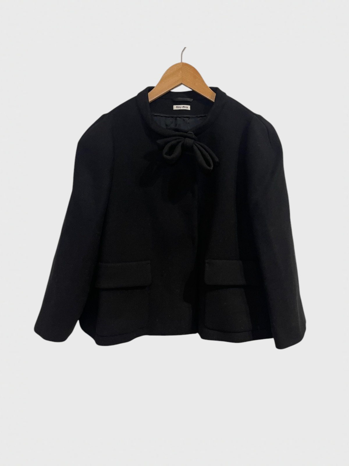 Veste Miu Miu noire T.40