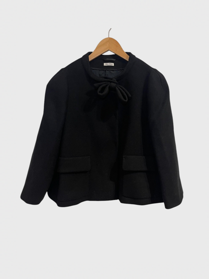 Veste Miu Miu noire T.40