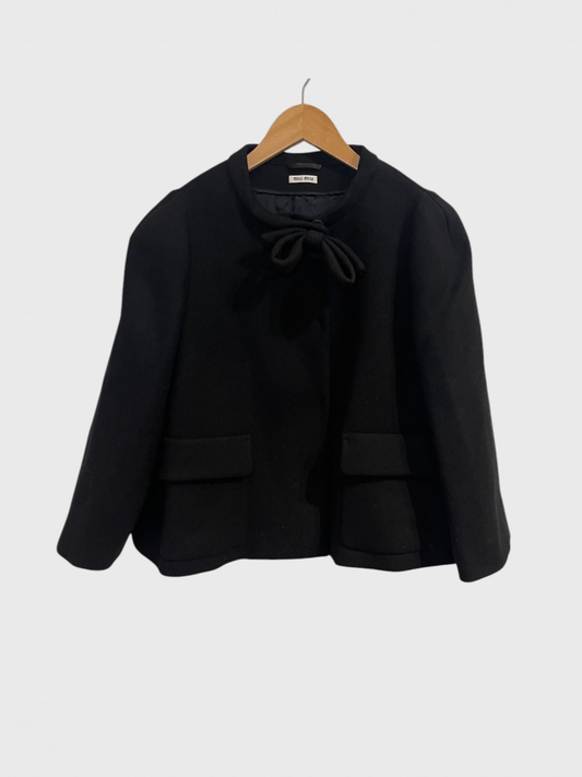 Veste Miu Miu noire T.40