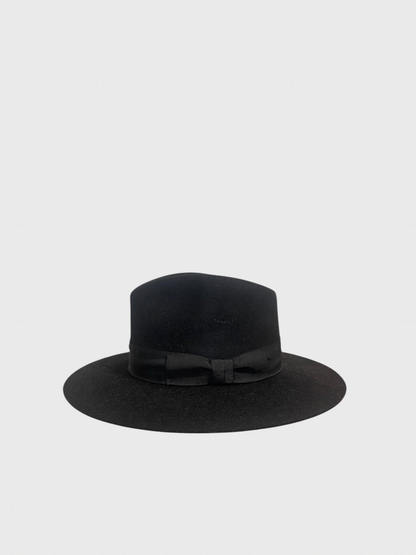 Chapeau Saint Laurent noir T.57