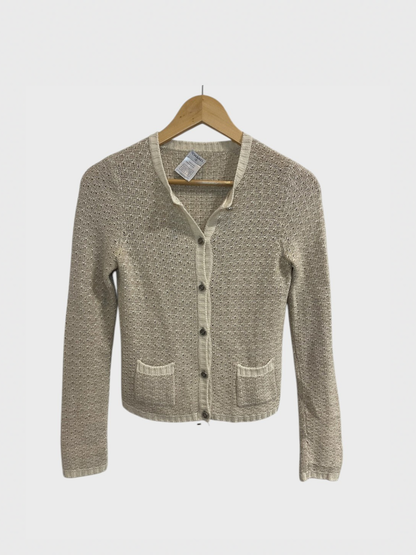 Cardigan Chanel beige T.36