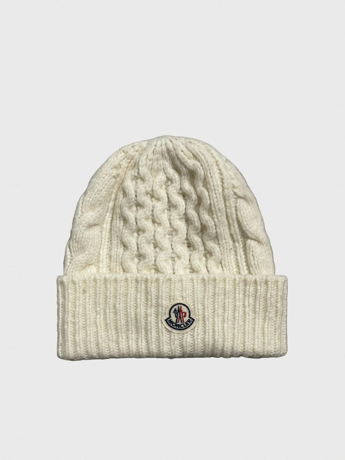 Bonnet Moncler écru