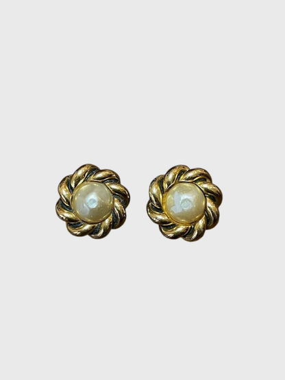Boucles d'oreilles Chanel vintage
