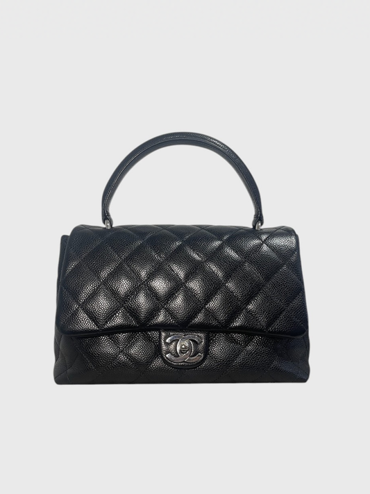 Sac Chanel Coco Top Handle noir