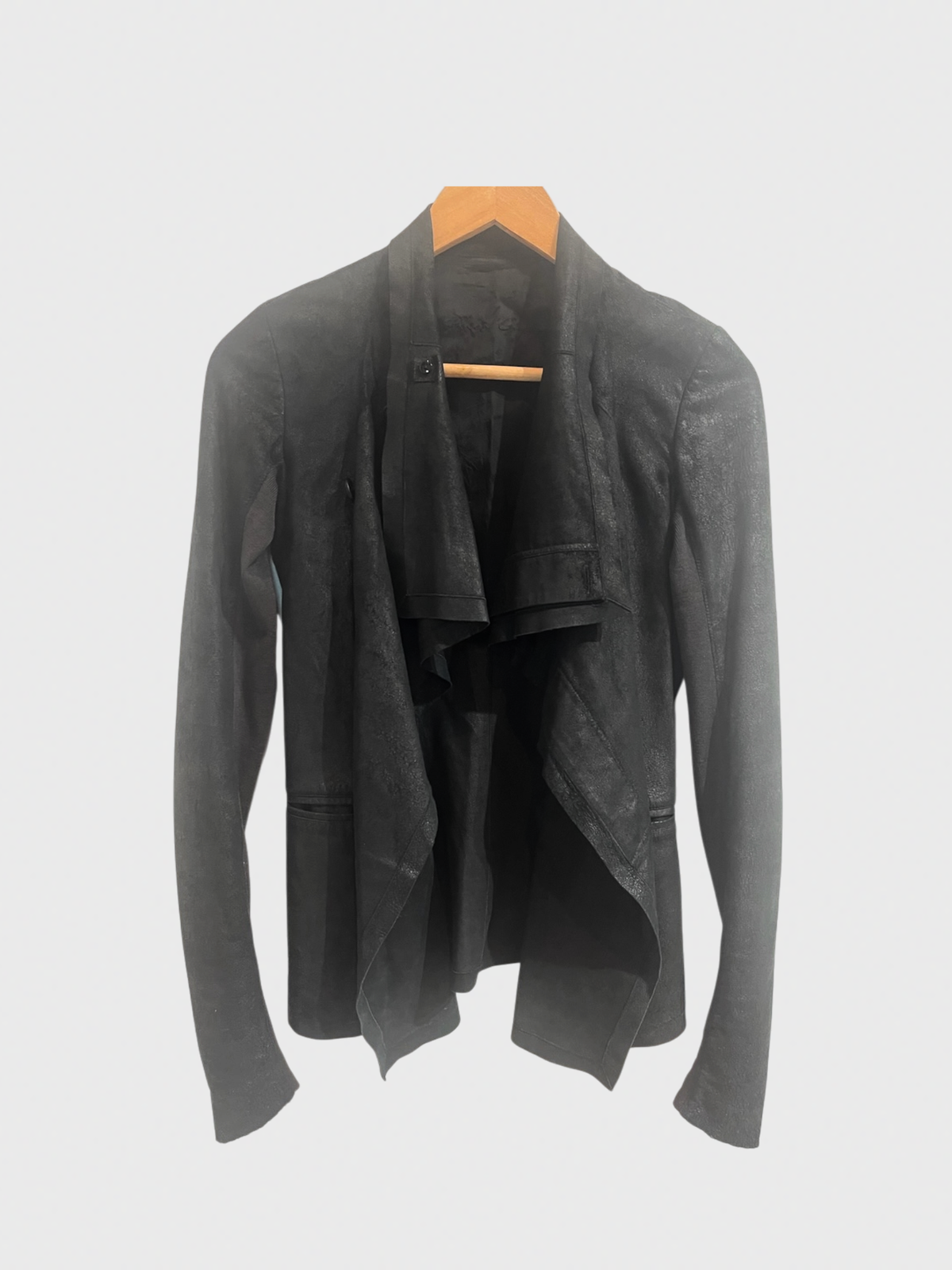 Veste Rick Owens noire T.36