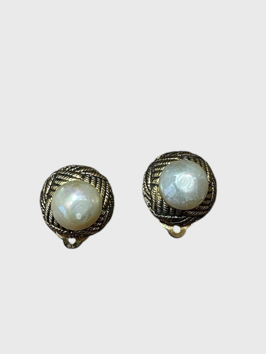 Boucles d'oreilles Chanel vintage